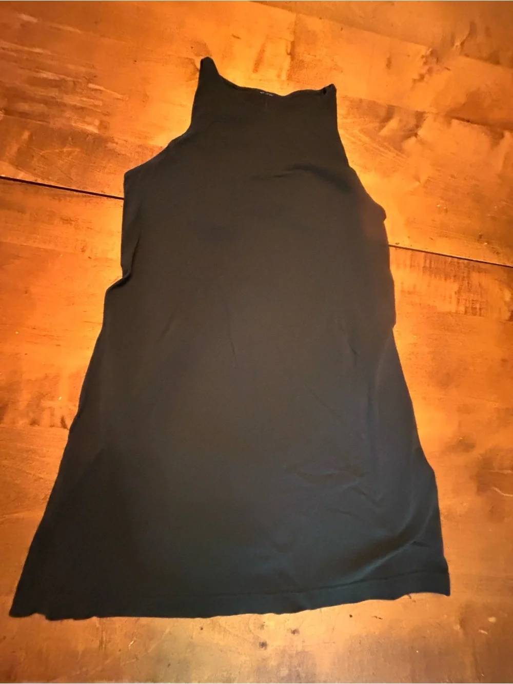 lululemon athletica Black High Neck Sleeveless Mini Dress